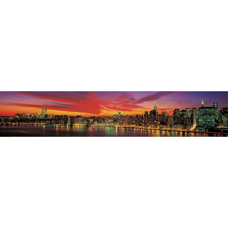 Quadro Stampa Su Tela Berenholtz Midtown Manhattan Al Tramonto New York