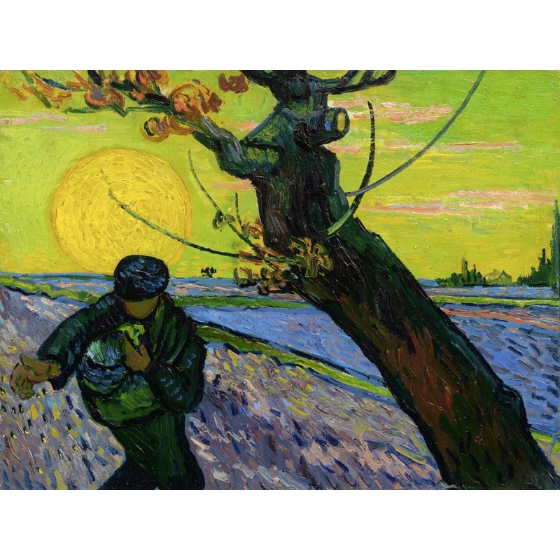 Tableau Sur Toile Vincent Van Gogh Le Semeur