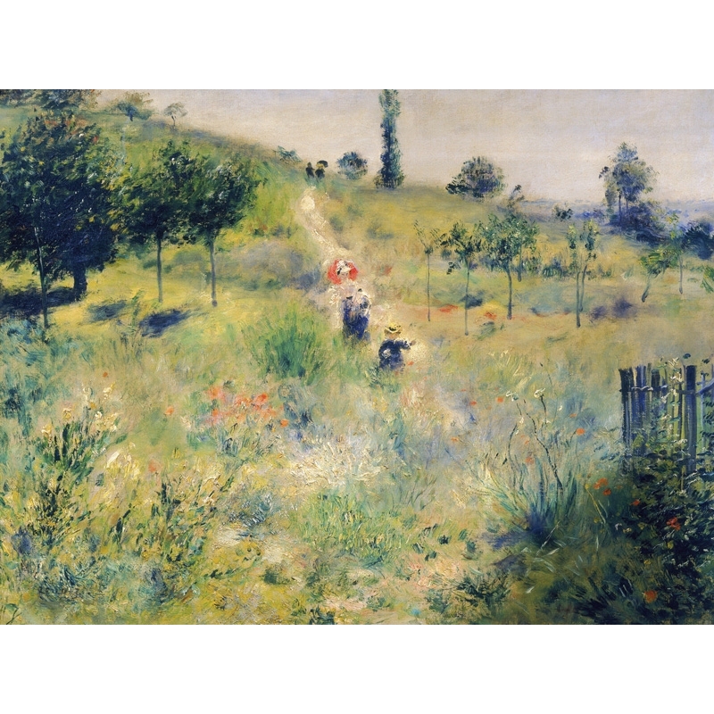 Wall Art Print And Canvas Renoir The Path Through The Long Grass