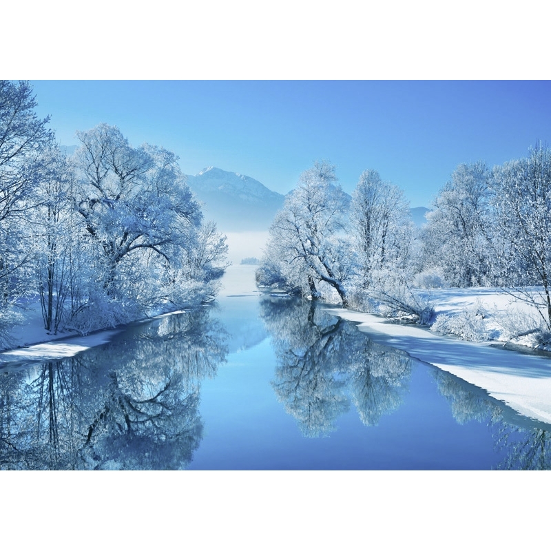 Tableau Sur Toile Krahmer Paysage D Hiver A Loisach Allemagne