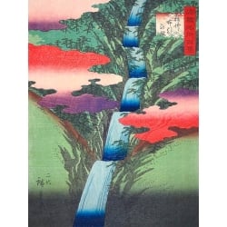 Wall Art Print And Canvas Ando Hiroshige Evening Glow At Koganei Bridge 18 Detail